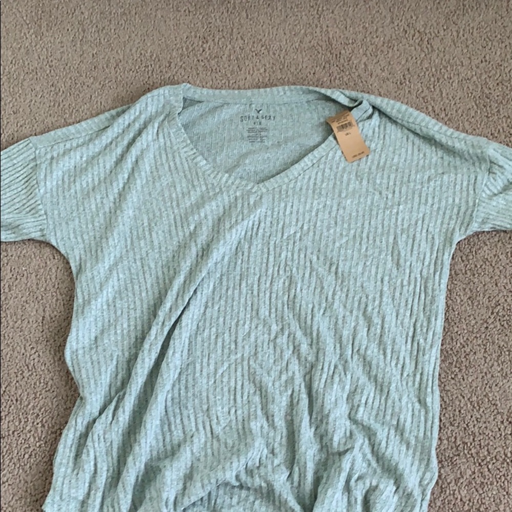 Long sleeve v neck